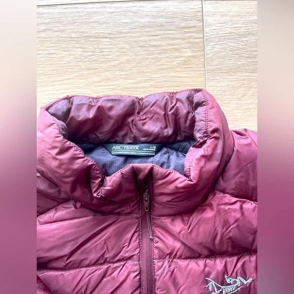 Arc’Teryx Matching (Rhapsody/Maroon) Set - Cerium Down Jacket & Sabre Pants